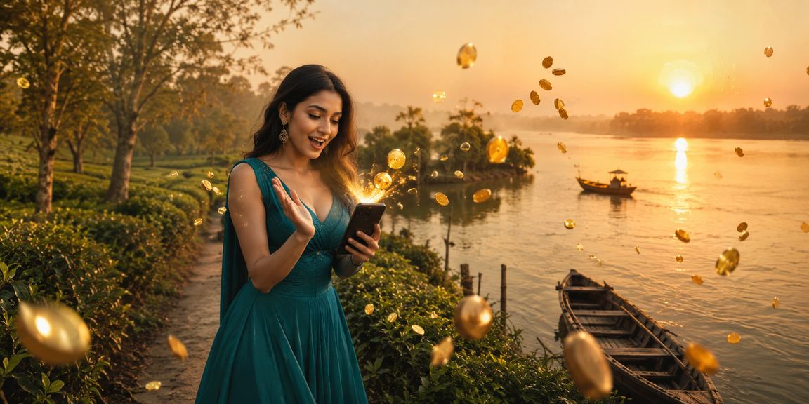 সুন্দরবন লটারি চা বাগান প্রাকৃতিক স্ন্যাপশট